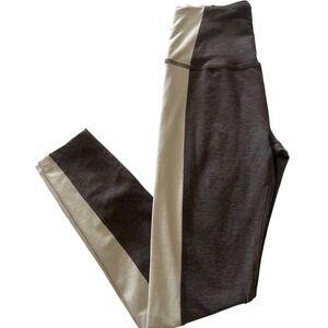 Beyond Yoga Spacedye Down The Block High-Waisted Midi LeggingBrown Cream. Small